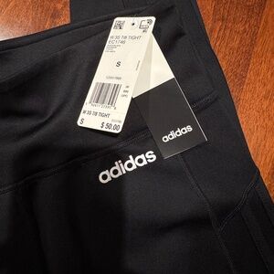 NWT Adidas Climalite leggings, size small